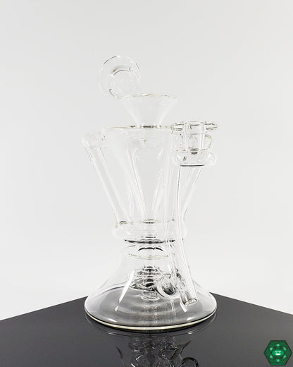 McGrew Glass - Clear Internal Recycler #5 - @Mcgrewglass - HG