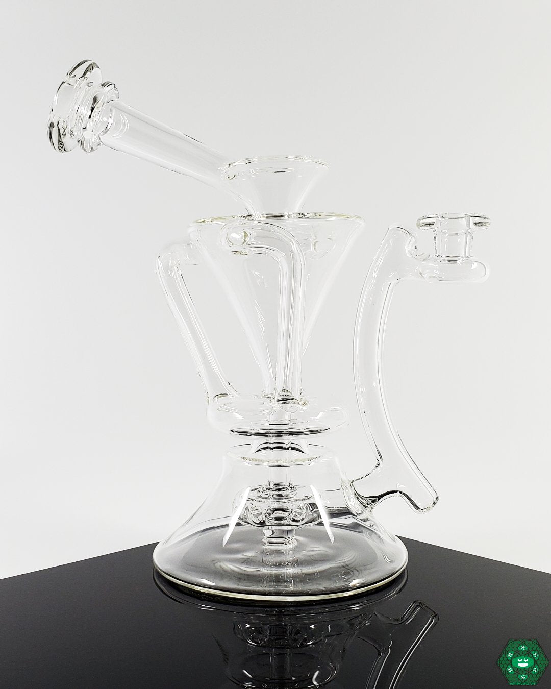 McGrew Glass - Clear Internal Recycler #5 - @Mcgrewglass - HG