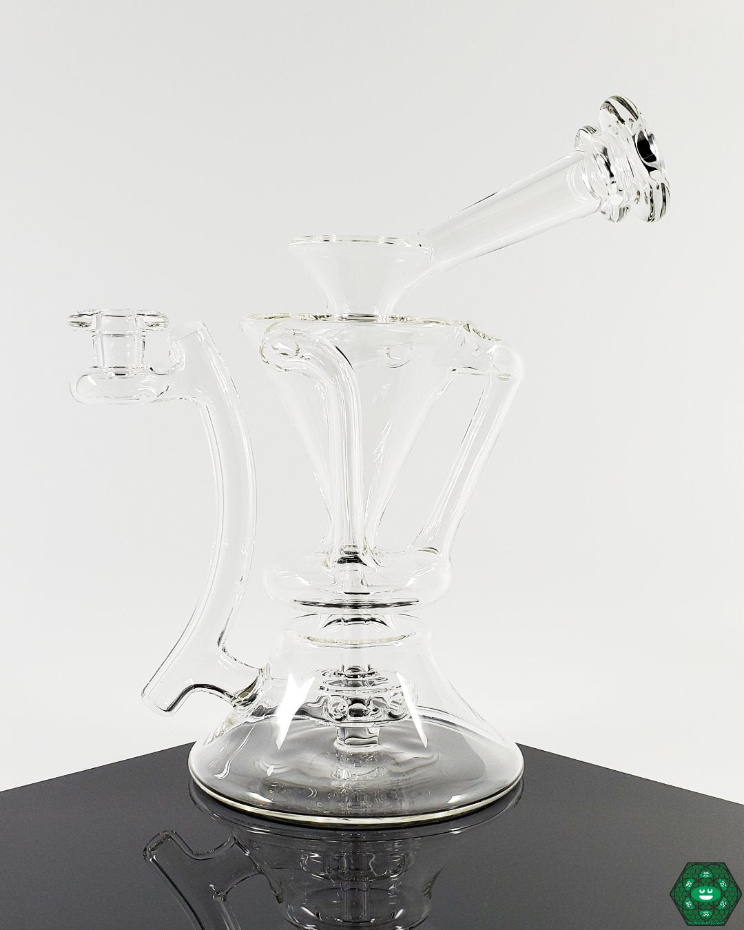 McGrew Glass - Clear Internal Recycler #5 - @Mcgrewglass - HG