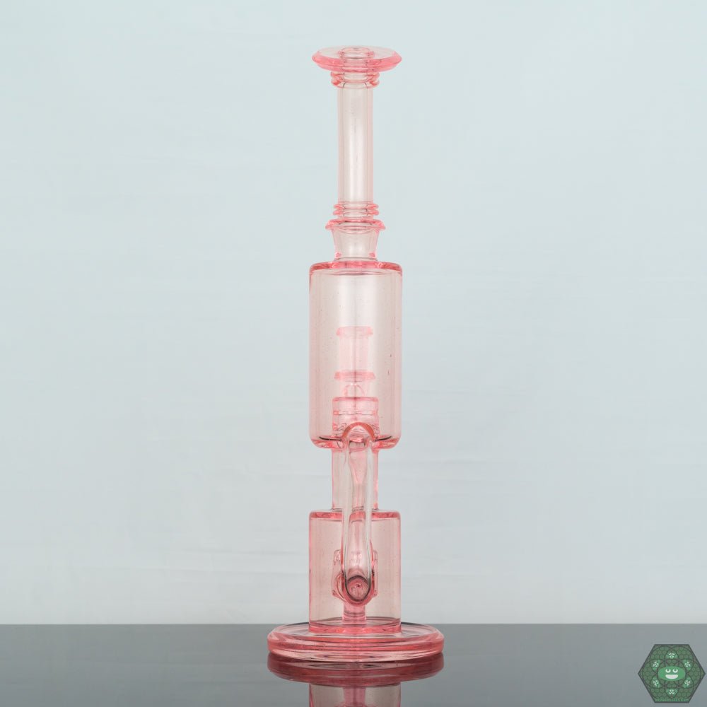 The Glass Carpenter Plasma Bubble Dumper - 10MM Handcrafted Dab Rig with Unique Bubble Perc